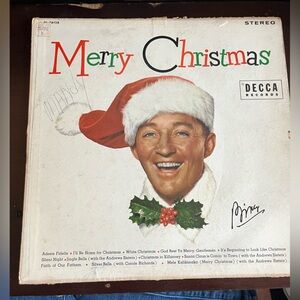 Merry Christmas-Bing Crosby-Vinyl LP